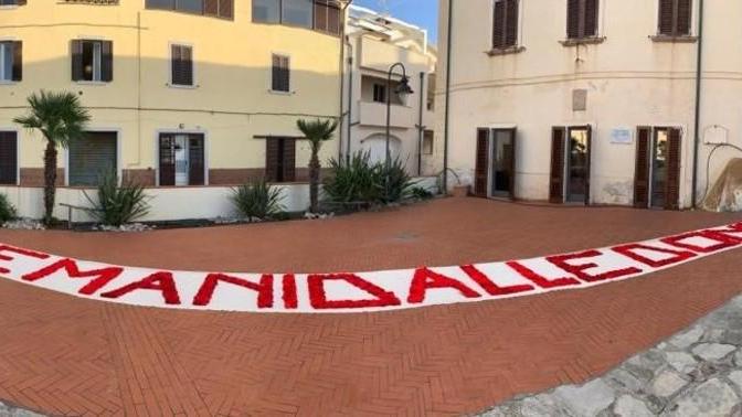 Violenza di genere il messaggio alla Torre