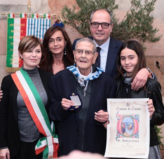 Il Sant’Andrea d’Oro a Sauro Cappelli omaggio all’assessore con l’A maiuscola 