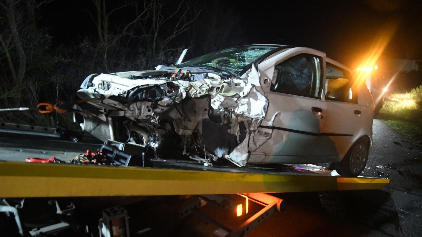 Scontro nella strada tra Silì e Simaxis