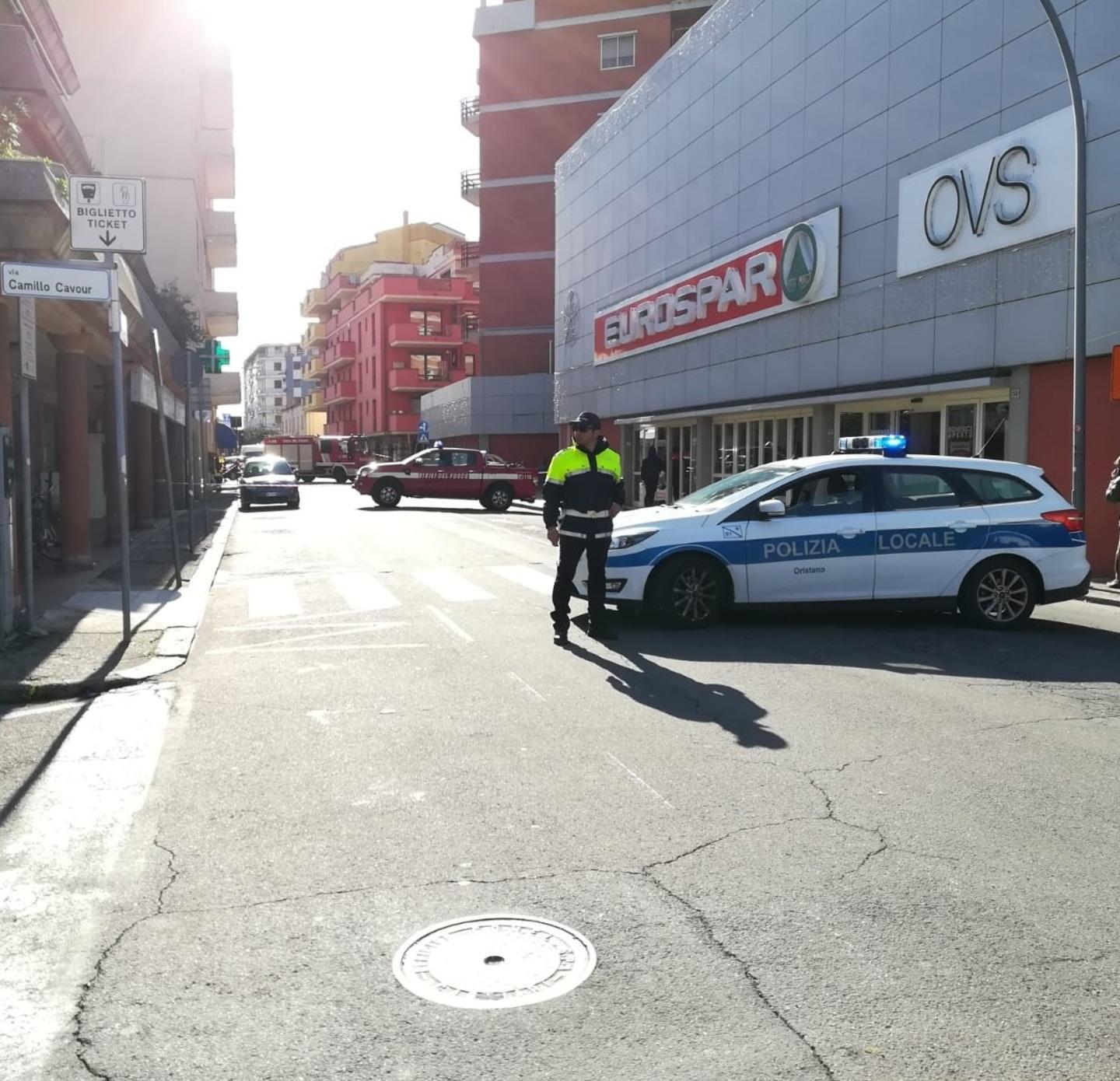 Perdita di gas dalla rete cittadina, chiuso viale Diaz