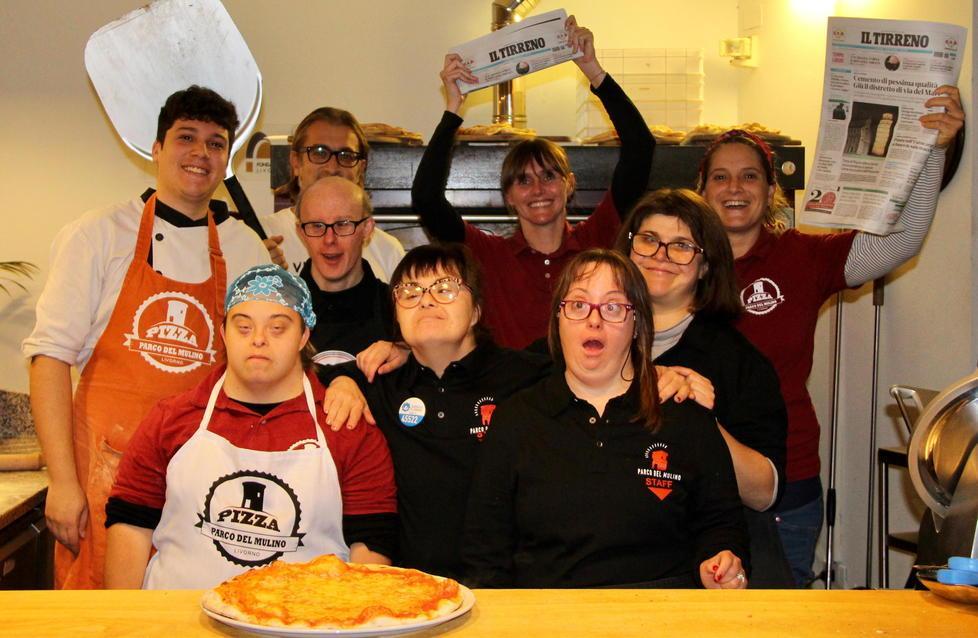 Parco del Mulino, pizze speciali: «Proprio come i nostri ragazzi» 