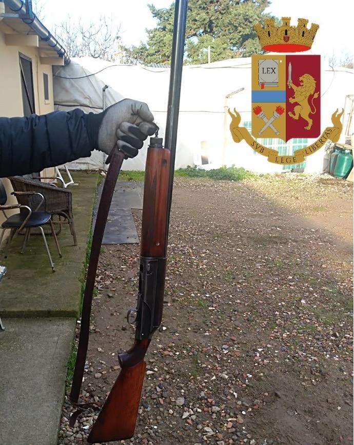 Armi e munizioni in casa: arrestato un 61enne di Assemini