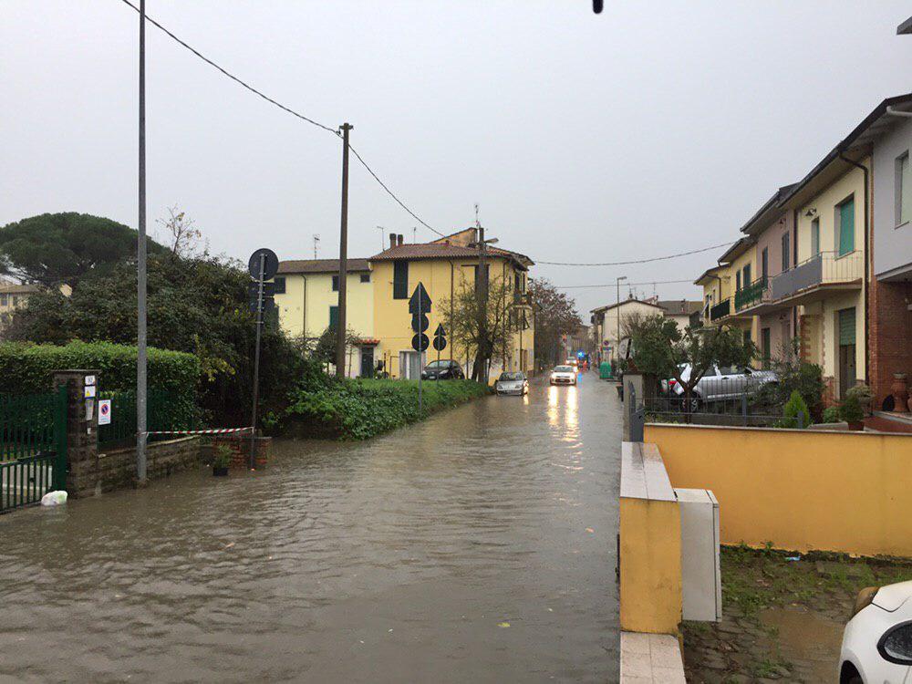 La zona di Avane di nuovo allagata lunedì 2 dicembre
