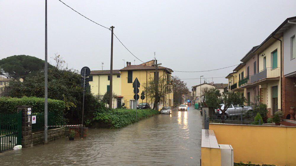 La zona di Avane di nuovo allagata lunedì 2 dicembre