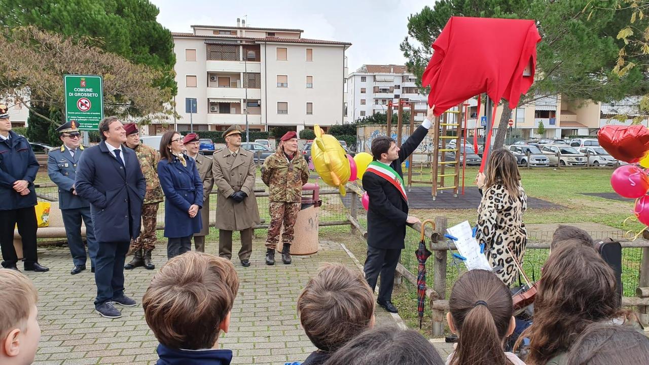 Intitolato a Maria Sole Marras il parco giochi di via Germania