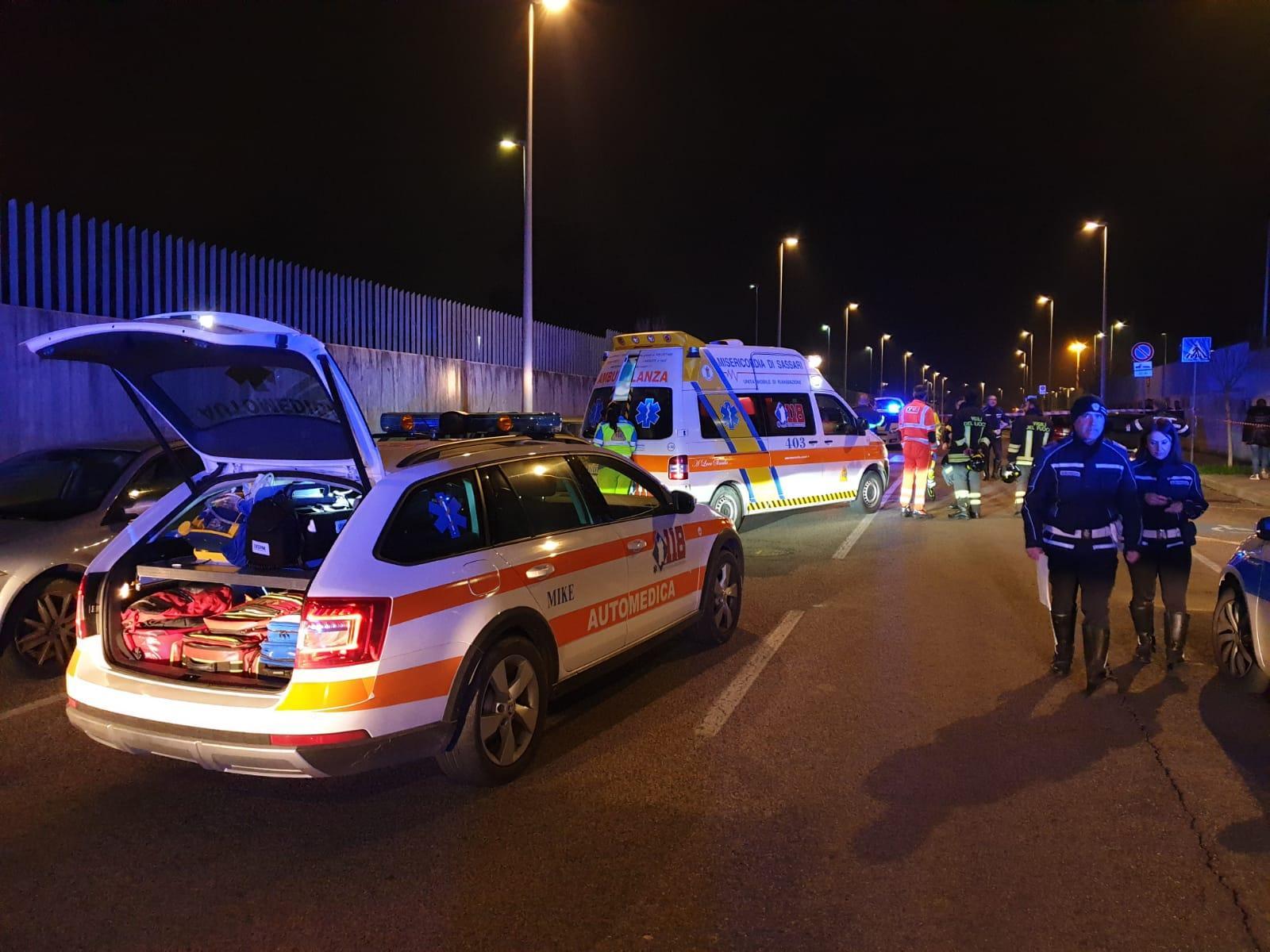 Tragedia a Sassari, pedone investito e ucciso mentre attraversa la strada