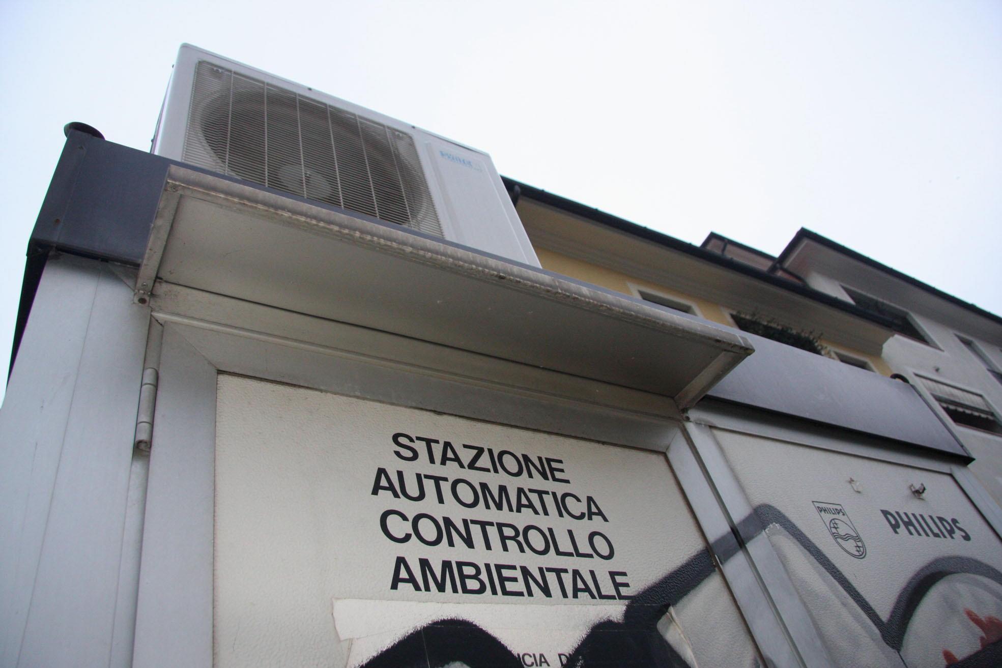 Una stazione di controllo ambientale di Arpat