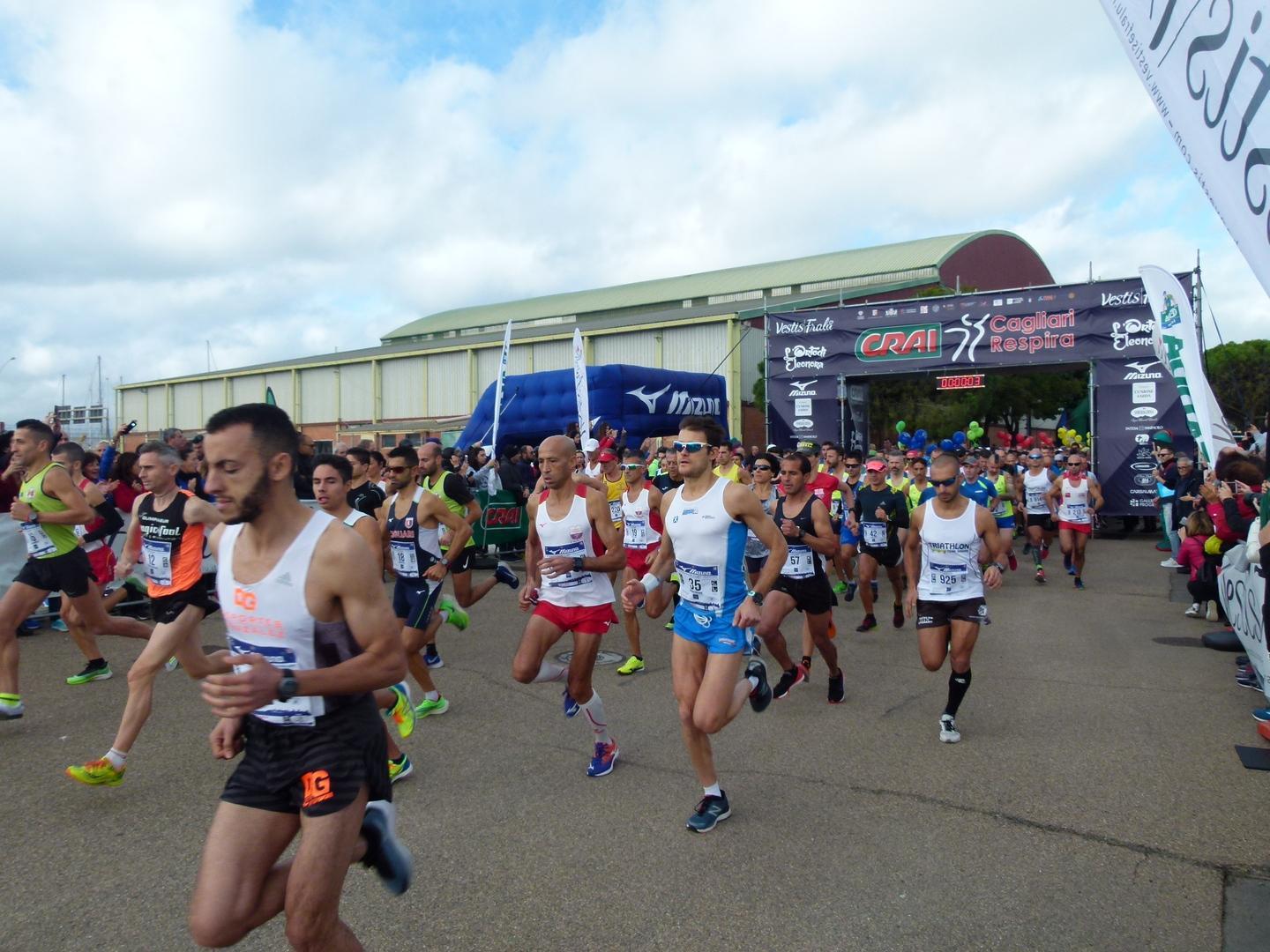 Il marocchino Lachgar vince la mezza di Cagliari 