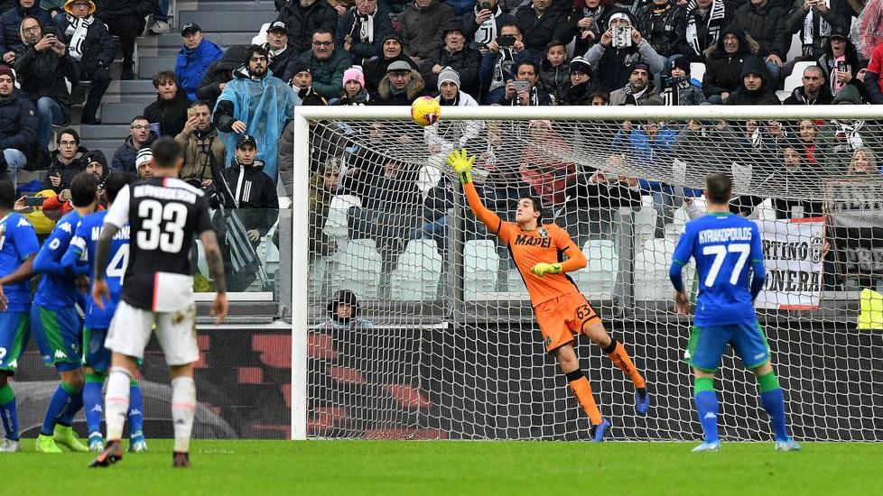 ll Sassuolo frena la Juve Baby Turati para tutto Papera di nonno Buffon