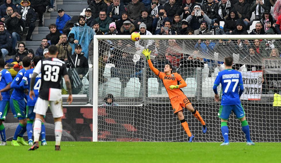 ll Sassuolo frena la Juve Baby Turati para tutto Papera di nonno Buffon 