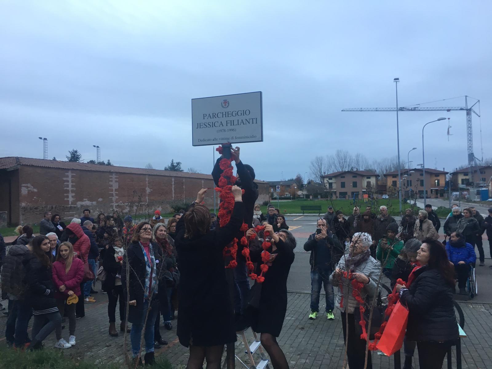 A Reggio Emilia una strada o una piazza intitolata a Jessica