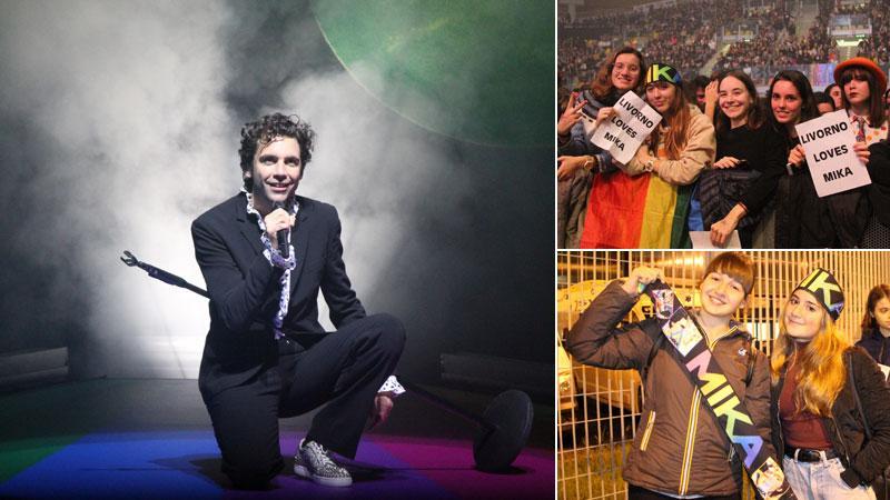 Mika a Livorno, una magia di cuore e talento: così l'onda pop abraccia i fan