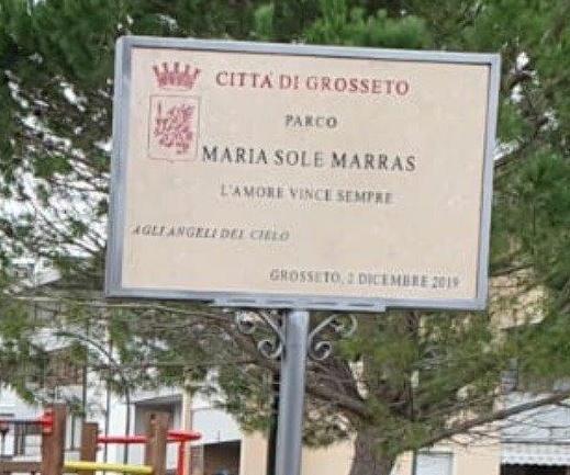 Intitolato a Maria Sole Marras il parco giochi di via Germania 