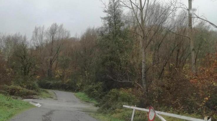Strada chiusa per rischio alluvione C’è chi spacca le sbarre e passa