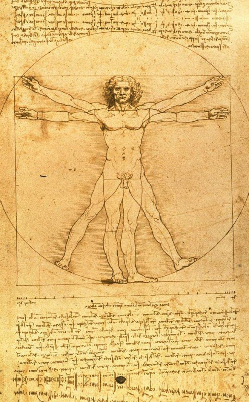 L’uomo vitruviano svela l’algoritmo segreto dell’arte 