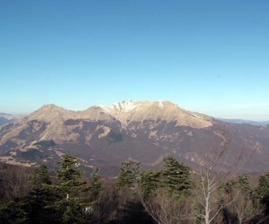 Una panoramica di Cerreto Laghi