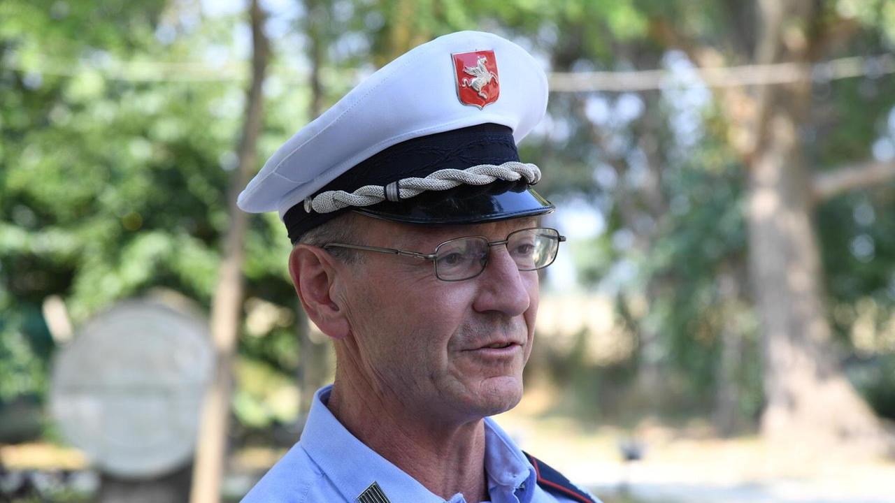 Il comandante della polizia municipale Paolo Migliorini