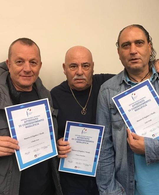 Marchetti, Boschi e Bertolini un terzetto tutto da podio