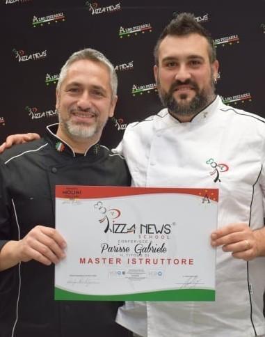 Istruttore pizzaiolo Diploma a pieni voti per Gabriele Parisse