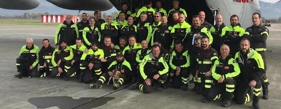 Rientrato in città il team specializzato nei disastri