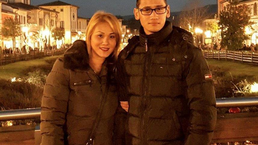 Salvatore Cipolletti con la mamma