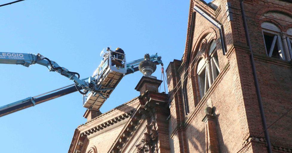 San Domenico, ecco i lavori