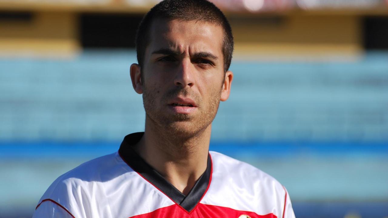 Lorenzo Crocetti ai tempi della Lucchese