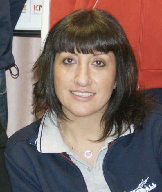 Cinzia Piazza riceve dal Coni il premio di miglior allenatore