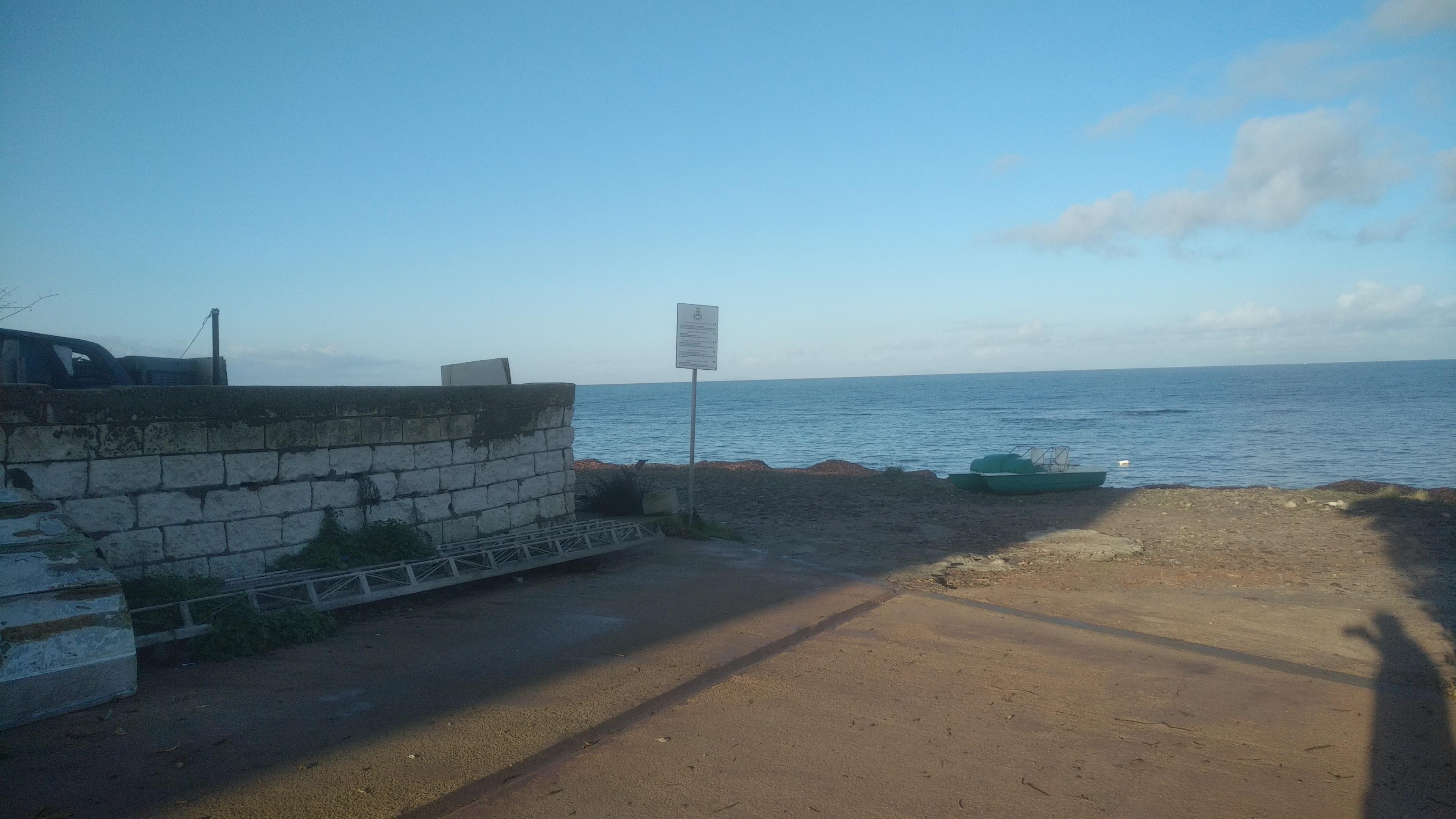 La discesa a mare la Tonnara, a Sorso, in cui è avvenuto l'accoltellamento