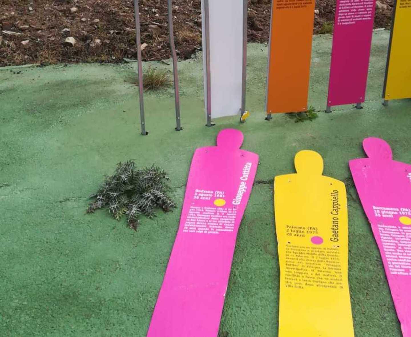 Gergei, sfregio al ricordo delle vittime di mafia 