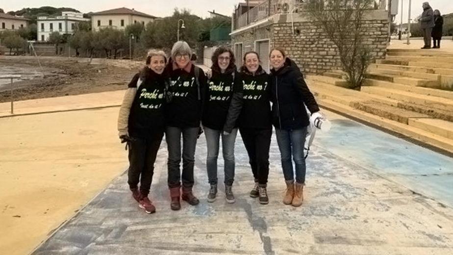 L’altro sabato delle 5 amiche a ripulire spiagge e pinete