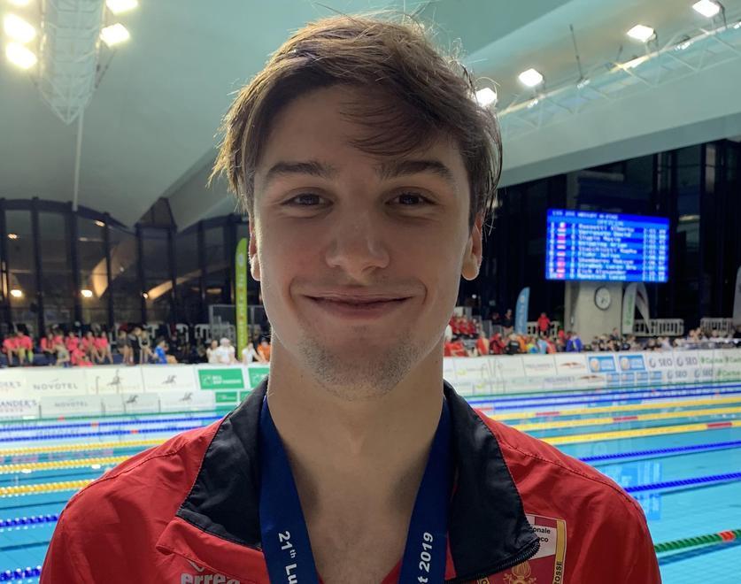 Europei, Lorenzo Mora nelle batterie 50 dorso Gazzetta di Modena