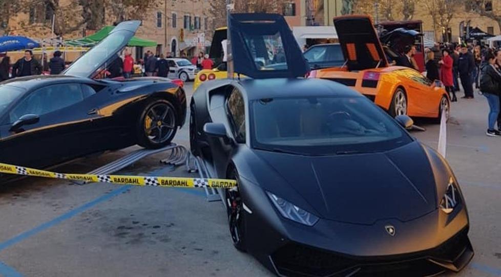 Lo spettacolo dei motori nel cuore della città