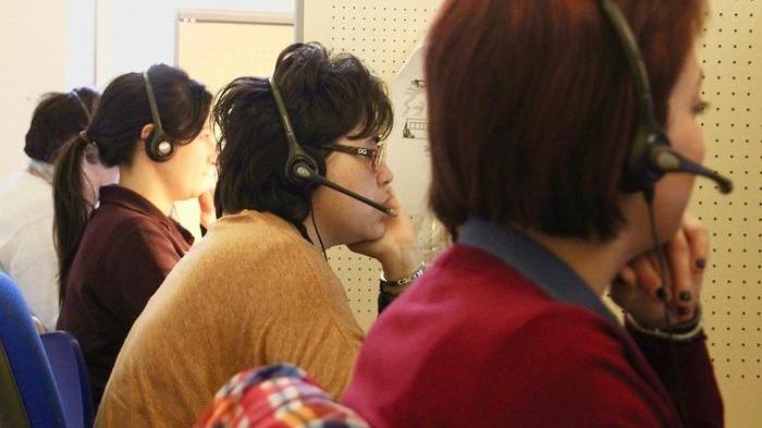 Il call center dell'Asl