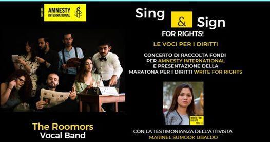 Cambiamenti climatici, Marinel Ubaldo a Cagliari all'evento di Amnesty International