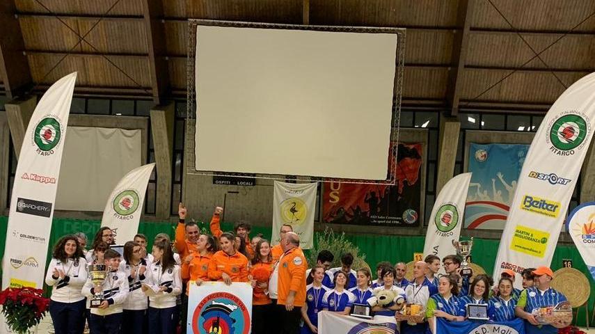 Il Malin Archery Casalgrande chiude al terzo posto in Coppa Italia a Gerenzano