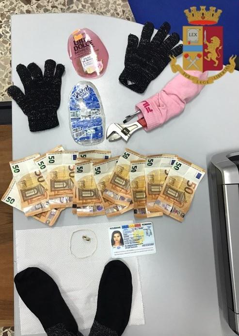 Raid di furti in Austria e poi fuga a Cagliari: arrestata con gli arnesi da scasso