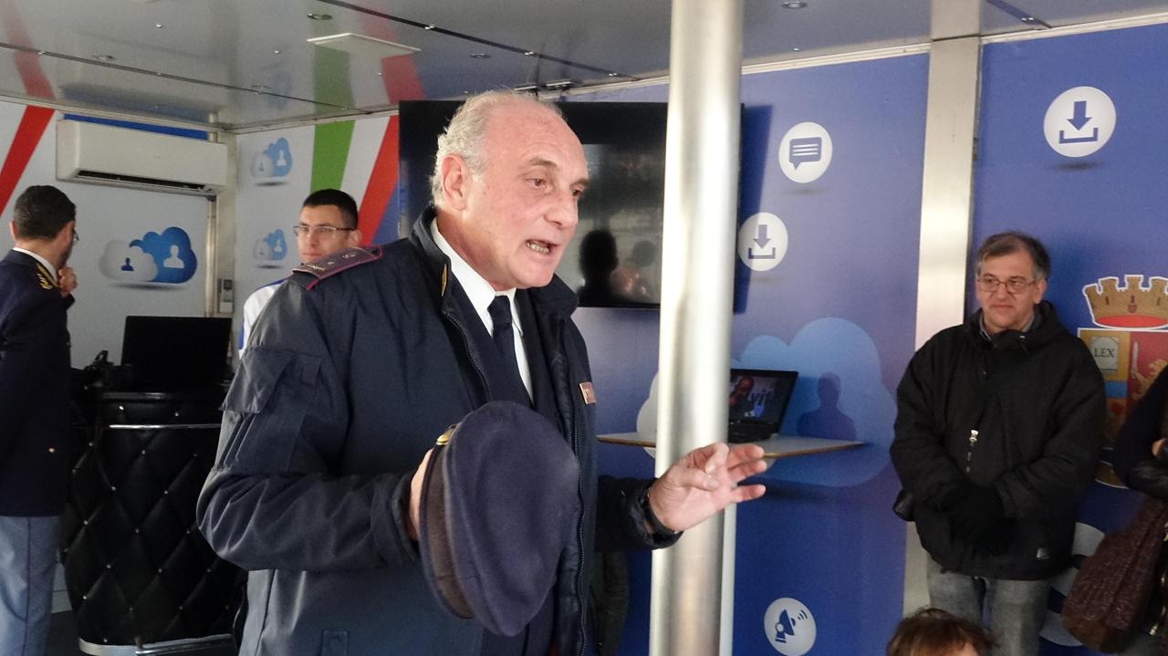 Il dirigente della polizia postale di Livorno, Massimo Montuori (Pentafoto)