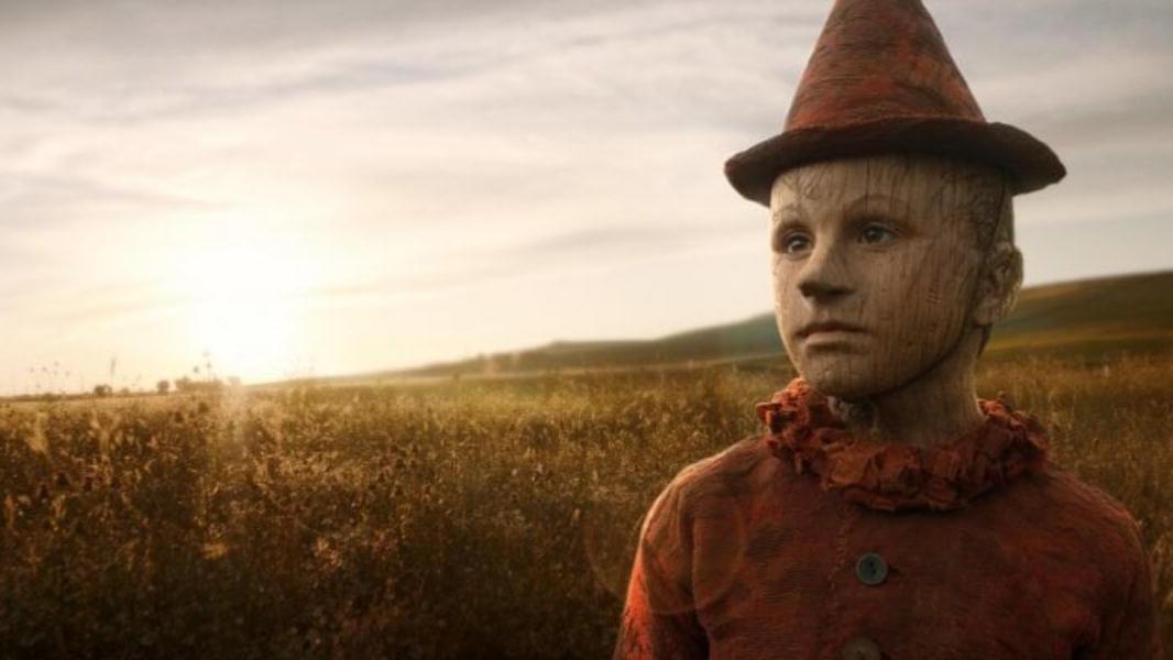 Federico Ielapi trasformato in Pinocchio nel film di Matteo Garrone
