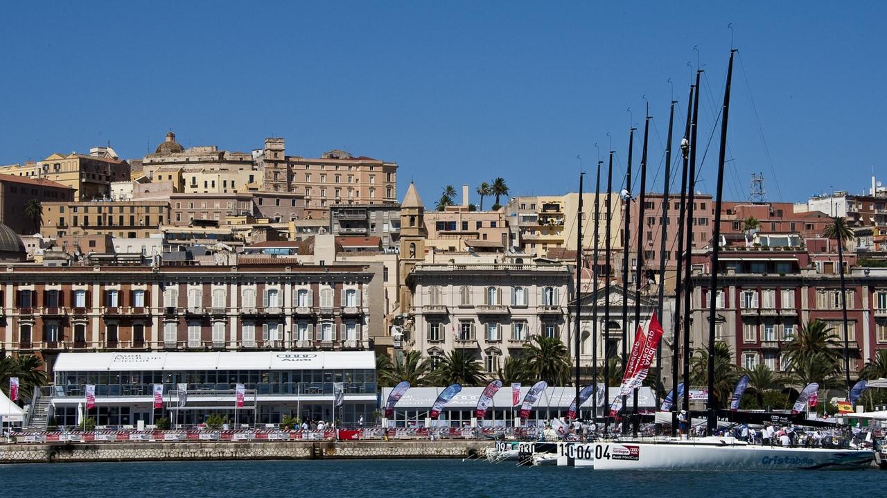 Il porto di Cagliari, immagine di repertorio