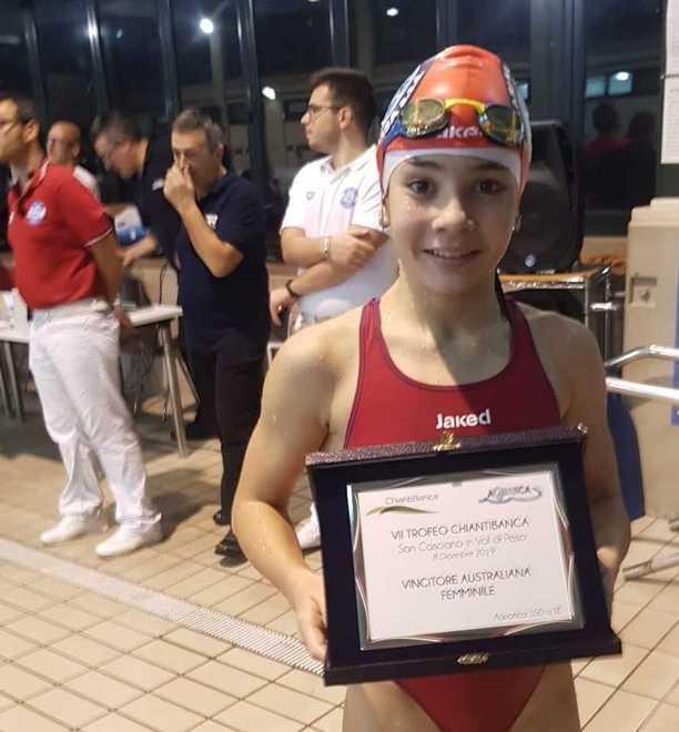 Medaglie in serie per la Rari Nantes a San Casciano 