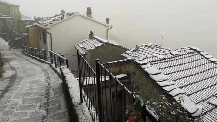 Allerta gialla per rischio neve