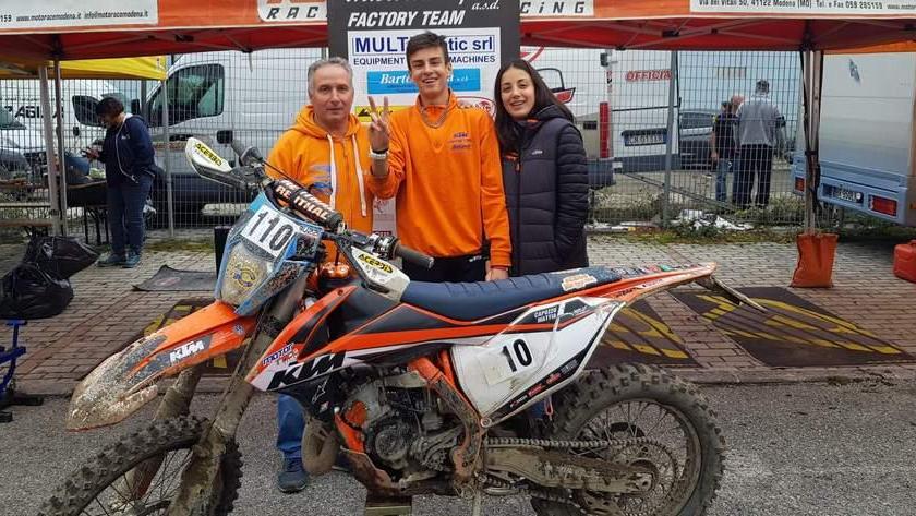 Nel 2020 Capuzzo parteciperà all’intero campionato italiano Enduro Under 23