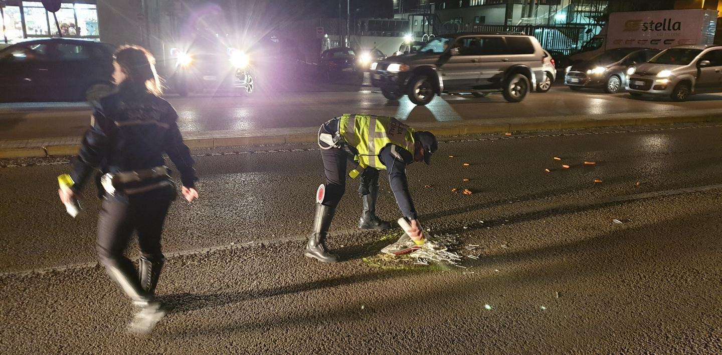 Travolta da una Golf grave donna di 62 anni 