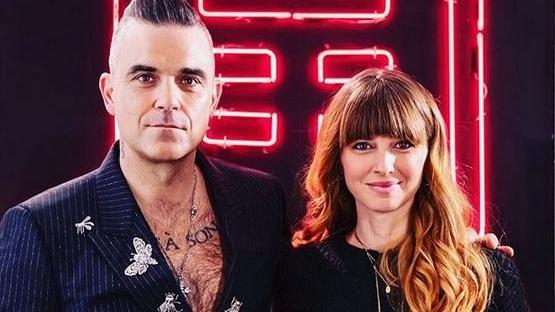 Robbie Williams con Carolina Di Domenico (foto instagram)