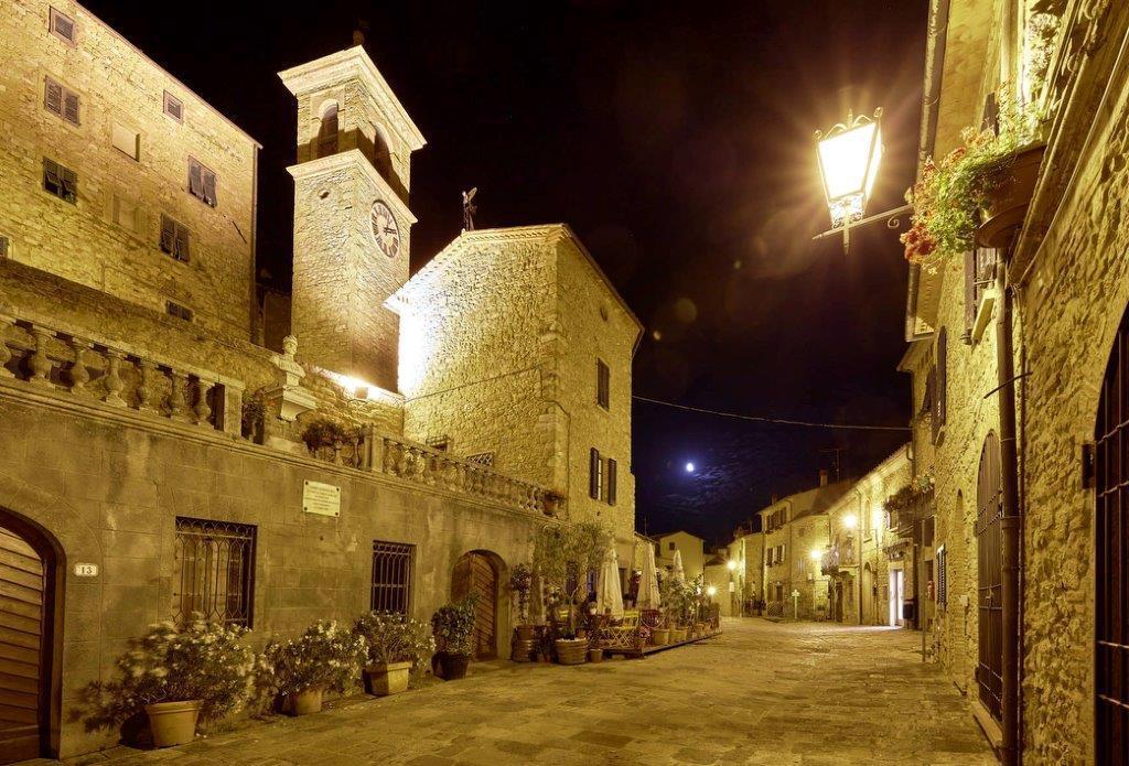 Il centro di Casale Marittimo (foto Muzzi)