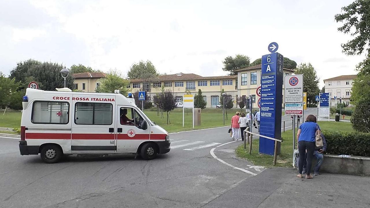 Un'ambulanza della Croce rossa