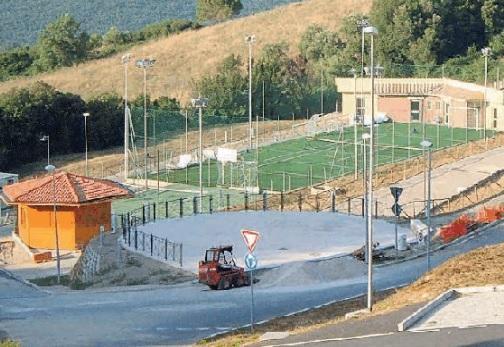 L'area feste di Nibbiaia