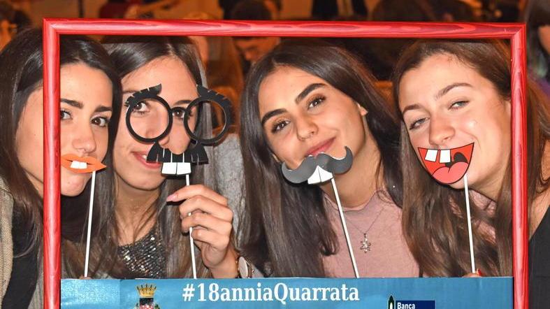 Diciottenni di Quarrata tutti a Villa La Magia con Gek Galanda
