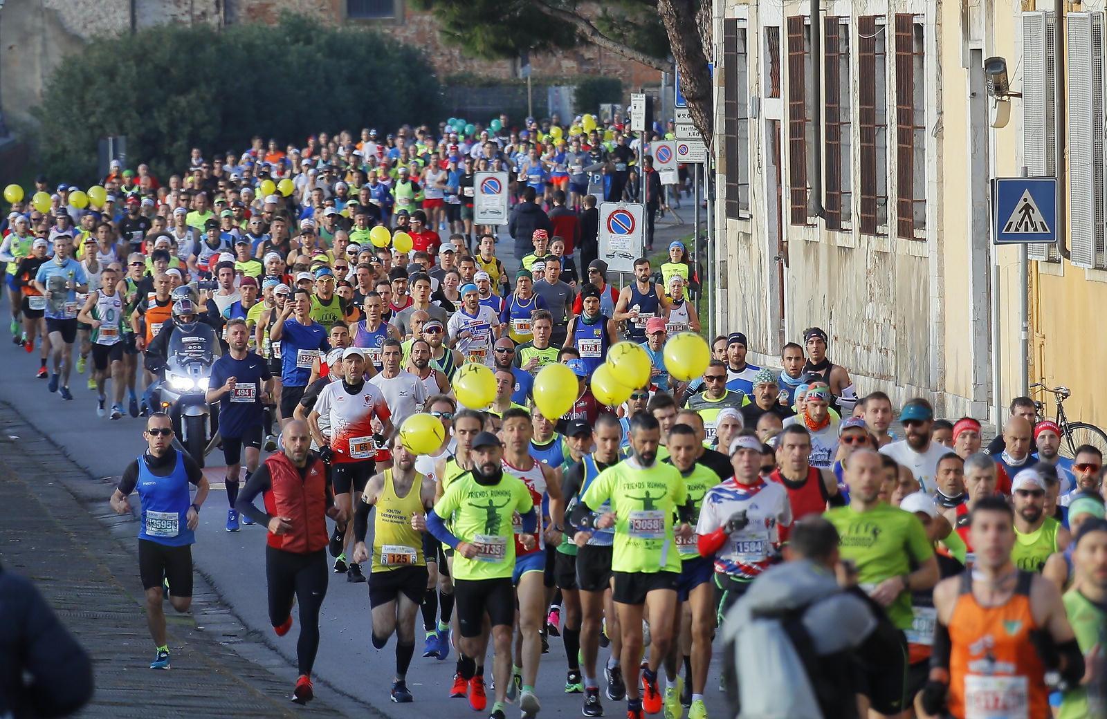 Pisa Marathon: vincono il marocchino Jamali e la croata Sustic che fa tripletta